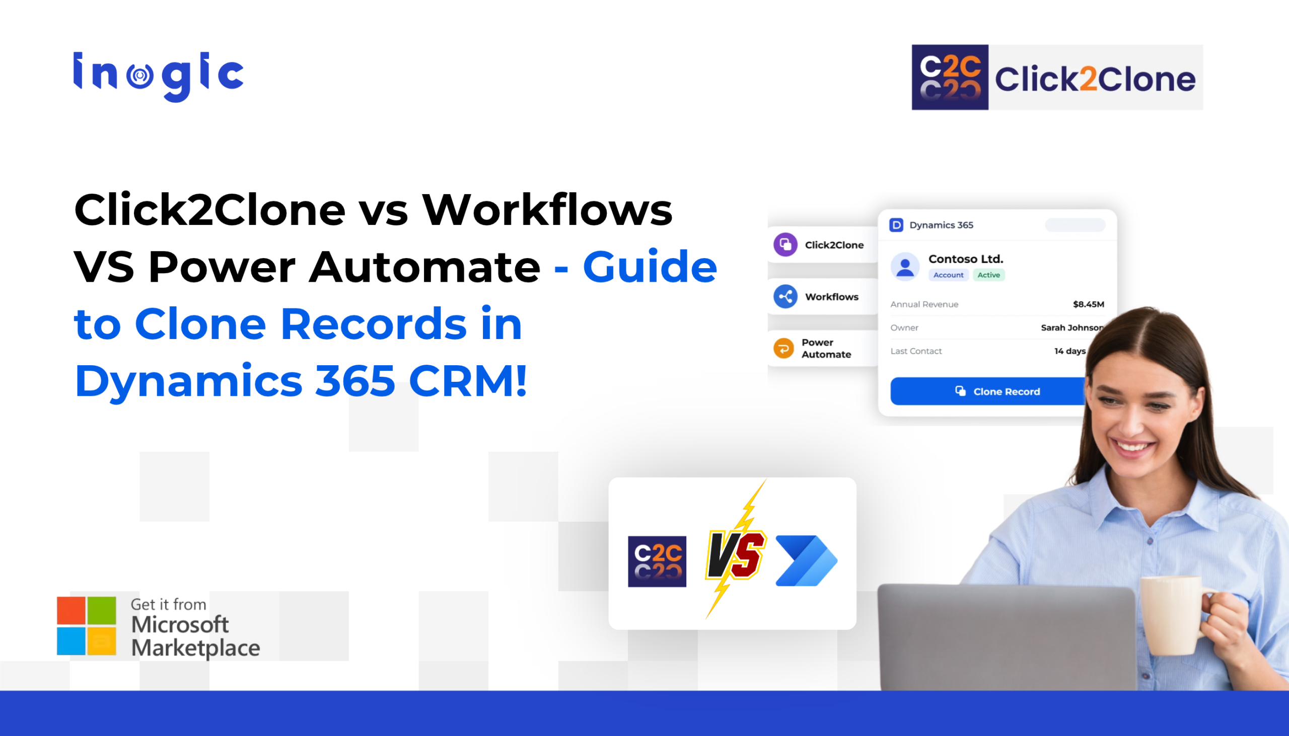 Click2Clone vs Workflows vs Power Automate - Guide to Clone Records in Dynamics 365 CRM!