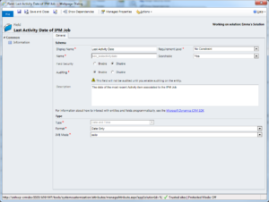 Display CRM records