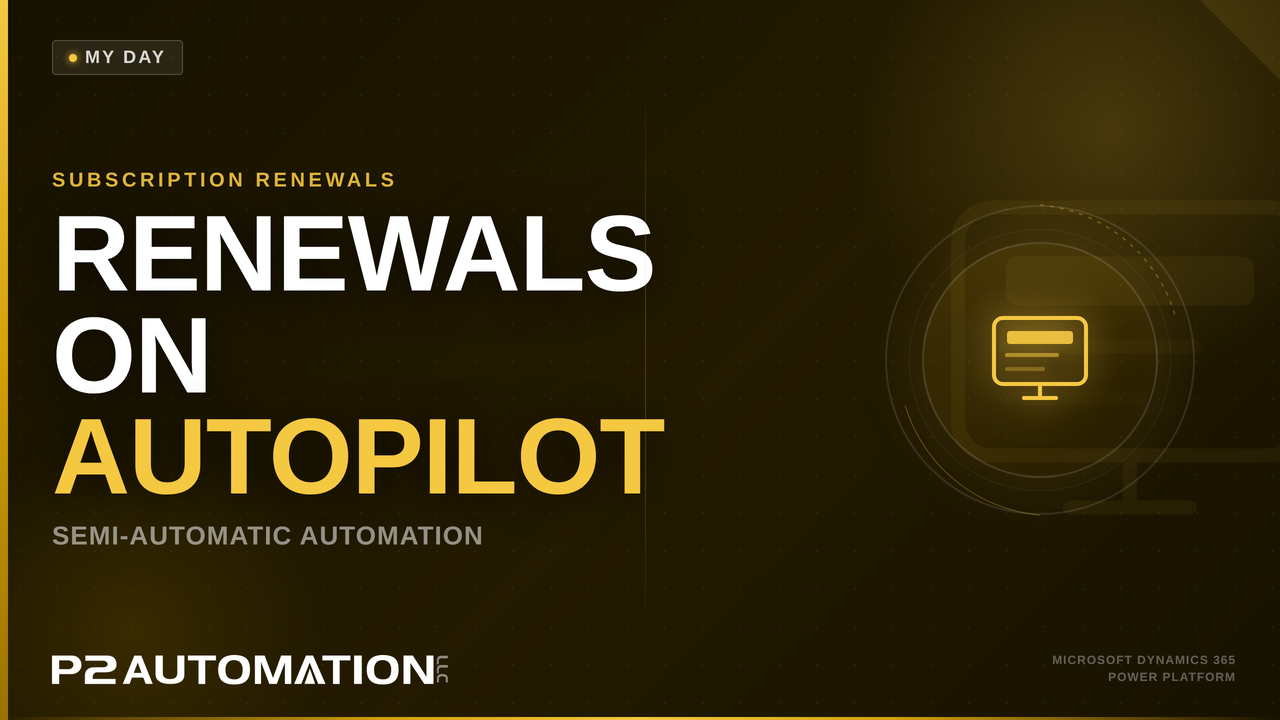 Semi-Automatic Automation: When a Dynamics 365 Process Shouldn’t Run Itself