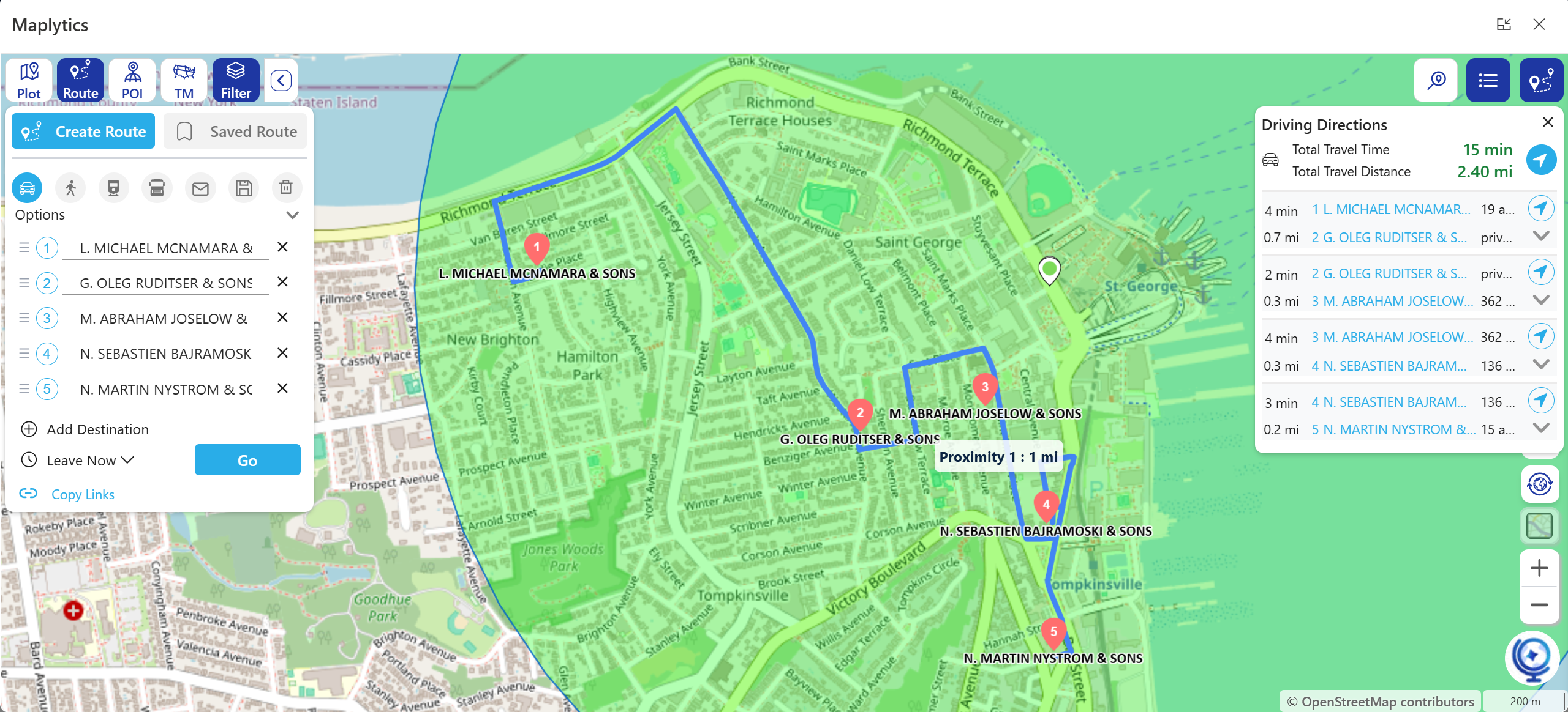 Proximity Radius Search in Dynamics 365
